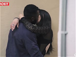 porn star boinks Random fledgling man With wife Filming