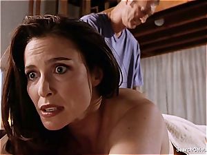 stunning Mimi Rogers gets her entire body rubbed