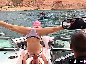 scorching BFFs fuck On Boat And Give Public fuckfest demonstrate S1:E3